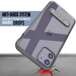 IPhone 11 Case, PUNKcase [LUCID 3.0 Series] [Slim Fit] Armor Cover W/ Integrated Screen Protector [Grey] -Phone Vibe Shop Drop Lucid 3 Iphone 11 5565c4b9 977f 438d a455 4ff69a442a56