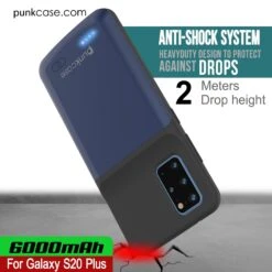PunkJuice S20+ Plus Battery Case All Blue - Fast Charging Power Juice Bank With 6000mAh -Phone Vibe Shop Drop Punkjuice Galaxy S20 Plus f41a87db af31 49b6 886b b0634d0d2f12