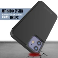 Punkcase IPhone 11 / XI Reflector Case Protective Flip Cover [Black] -Phone Vibe Shop Drop Reflector Iphone 11