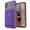 IPhone X Case, Ghostek Exec 2 Series For IPhone X / IPhone Pro Protective Wallet Case [PURPLE] -Phone Vibe Shop Exec2 1 Purple LR