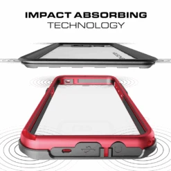 Galaxy S8 Plus Waterproof Case, Ghostek Atomic 3 Series| Underwater | Shockproof | Dirt-proof | Snow-proof | Aluminum Frame | Ultra Fit | (Red) -Phone Vibe Shop GALAXY S8 WATERPROOF CASE ATOMIC 3 SERIES GOLD5 cfd3f5f9 6e1d 453d b23a 1711b12db954