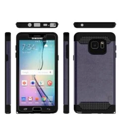 Galaxy Note 5 Case PunkCase Galactic Charcoal Series Slim Armor Soft Cover Case W/ Tempered Glass -Phone Vibe Shop GROUP 3b19de0e 9da3 4cb3 bce0 890956c91909