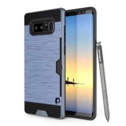 Galaxy Note 8 Case, PUNKcase [SLOT Series] Slim FitSamsung Note 8 [Navy]
