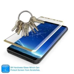 Galaxy S8Gold Punkcase Glass SHIELD Tempered Glass Screen Protector 0.33mm Thick 9H Glass -Phone Vibe Shop Galaxy Note 8 Gold Punkcase Glass SHIELD Tempered Glass Screen Protector 0.33mm Thick 9H Glass2 913e1412 f124 435e 928d 26684f261649