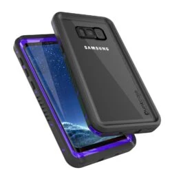 Galaxy S8 Waterproof Case, Punkcase [Extreme Series] [Slim Fit] [IP68 Certified] [Shockproof] [Snowproof] [Dirproof] Armor Cover W/ Built In Screen Protector For Samsung Galaxy S8 [Purple] -Phone Vibe Shop Galaxy S8 Waterproof Case Punkcase Extreme Series Purple 1 3c131976 a518 4e58 a52c d500ca33a829