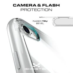 IPhone 7 Case, Ghostek Cloak 3 Series Case For IPhone 7 Case Clear Protective Case [RED] -Phone Vibe Shop Ghostek Cloak 3 Slim Clear Case for iPhone 8 iPhone 7 Premium Shockproof Cover Black3 c795aafa ea90 43ad b520 054eb901407e