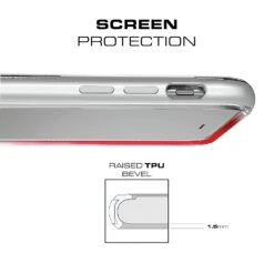 IPhone 7 Case, Ghostek Cloak 3 Series Case For IPhone 7 Case Clear Protective Case [RED] -Phone Vibe Shop Ghostek Cloak 3 Slim Clear Case for iPhone 8 iPhone 7 Premium Shockproof Cover Black4 d2a8d231 fba7 4201 8468 13d0081fae37