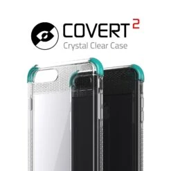 IPhone 8+ Plus Case, Ghostek Covert 2 Series For IPhone 8+ Plus Protective Case [ Teal] -Phone Vibe Shop Ghostek Covert2 iPhone 7 Plus iPhone 8 Plus Case Heavy Duty Armor Diamond Grip Teal002 2e8b5540 242e 4ed3 a692 3d4bf25984f7