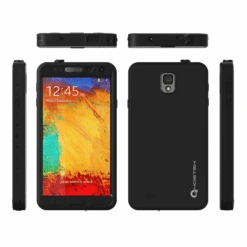 Ghostek Atomic Samsung Galaxy Note 3 Black Water/Shock/Dirt/Snow Proof | Lifetime Warranty -Phone Vibe Shop Ghostek Samsung note 3 blitz case black 3 f44b29e7 d3d6 4e48 b27e 7ec7e5099b57