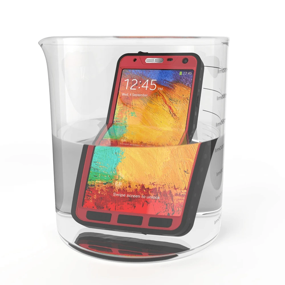 Ghostek Atomic Samsung Galaxy Note 3 Pink Water/Shock/Dirt/Snow Proof | Lifetime Warranty 7 Ghostek Atomic Samsung Galaxy Note 3 Pink Water/Shock/Dirt/Snow Proof | Lifetime Warranty - Image 5