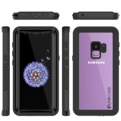 Galaxy S9 Waterproof Case, Punkcase [Extreme Series] [Slim Fit] [IP68 Certified] [Shockproof] [Snowproof] Armor Cover [Black] -Phone Vibe Shop Group Extreame Case Galaxy S9 07199366 31ee 42f4 b2cf 7a70da21149b