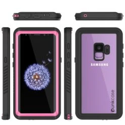 Galaxy S9 Waterproof Case, Punkcase [Extreme Series] [Slim Fit] [IP68 Certified] [Shockproof] [Snowproof] [Dirproof] Armor Cover W/ Built In Screen Protector For Samsung Galaxy S9 [Pink] -Phone Vibe Shop Group Extreame Case Galaxy S9 6f11d464 914d 430a a21d dc868dade36b