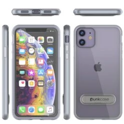 IPhone 12 Mini Case, PUNKcase [LUCID 3.0 Series] [Slim Fit] Protective Cover W/ Integrated Screen Protector [Silver] -Phone Vibe Shop Group Lucid 3 Iphone 11 9446b296 1c7d 4fd7 b270 5a195f938016