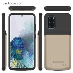 PunkJuice S20+ Plus Battery Case Gold - Fast Charging Power Juice Bank With 6000mAh -Phone Vibe Shop Group Punkjuice Galaxy S20 Plus ad44673d d118 4274 baaf a3077760483b