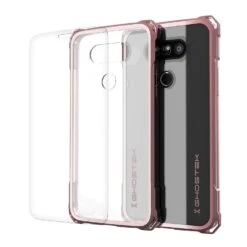 LG G5 Case, Ghostek® Clear Pink Premium Slim Hybrid Protective Cover | Lifetime Warranty Exchange