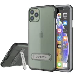 IPhone 11 Pro Max Case, PUNKcase [LUCID 3.0 Series] [Slim Fit] Armor Cover W/ Integrated Screen Protector [Black]