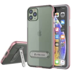 IPhone 11 Pro Max Case, PUNKcase [LUCID 3.0 Series] [Slim Fit] Armor Cover W/ Integrated Screen Protector [Rose Gold]