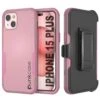 Punkcase For IPhone 15 Plus Belt Clip Multilayer Holster Case [Patron Series] [Pink] -Phone Vibe Shop Main Patron Iphone 15 Plus acdf2abe 986e 4d72 9b73 a3602dcf9cec