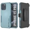Punkcase For IPhone 15 Pro Belt Clip Multilayer Holster Case [Patron Series] [Mint] -Phone Vibe Shop Main Patron Iphone 15 Pro fe70f40f c4e8 41b4 b17a b6aa3785b6b6