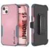 Punkcase For IPhone 15 Belt Clip Multilayer Holster Case [Patron Series] [Pink-Blue] -Phone Vibe Shop Main Patron Iphone 15 6c2ceb64 968d 4a1e 90eb 05a4cfa8ab78