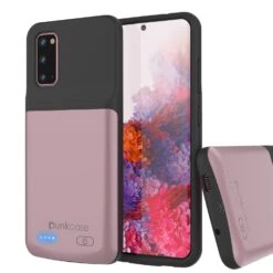 PunkJuice S20 Battery Case Rose - Fast Charging Power Juice Bank With 4800mAh