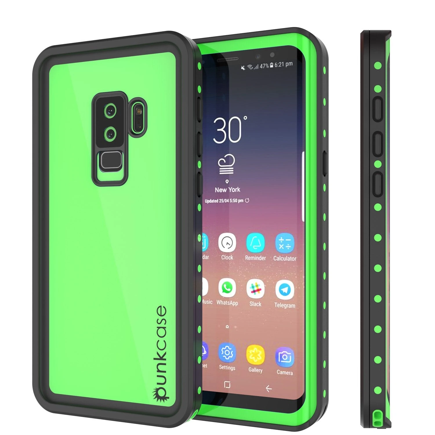 Galaxy S9 Plus Waterproof Case PunkCase StudStar Light Green Thin 6.6ft Underwater IP68 ShockProof 3 Galaxy S9 Plus Waterproof Case PunkCase StudStar Light Green Thin 6.6ft Underwater IP68 ShockProof