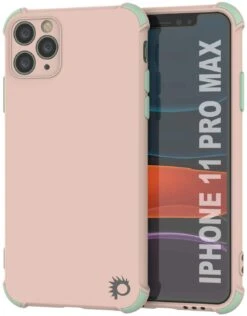 Punkcase Protective & Lightweight TPU Case [Sunshine Series] For IPhone 11 Pro Max [Pink]