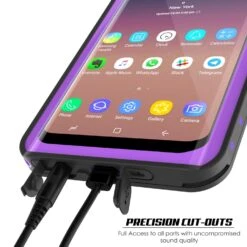 Galaxy S9 Waterproof Case PunkCase StudStar Purple Thin 6.6ft Underwater IP68 Shock/Snow Proof 13 Galaxy S9 Waterproof Case PunkCase StudStar Purple Thin 6.6ft Underwater IP68 Shock/Snow Proof -Phone Vibe Shop Port Studstar Galaxy S9 adfc5955 b53e 4a3a b7b3 1337fb597a8f