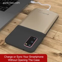PunkJuice S20 Battery Case Gold - Fast Charging Power Juice Bank With 4800mAh -Phone Vibe Shop Sync Punkjuice Galaxy S20 abf8a01a c2c9 4e99 9ec5 423d0b8710d9