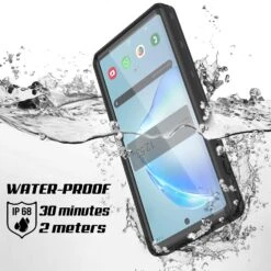 PunkCase Galaxy Note 10 Waterproof Case, [KickStud Series] Armor Cover [Black] -Phone Vibe Shop Underwater Kickstud Galaxy Note 10 498b0b33 13db 436b 83f2 143b122c4b4e