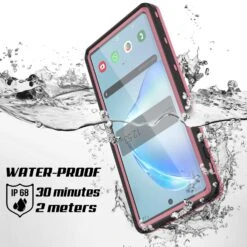 PunkCase Galaxy Note 10 Waterproof Case, [KickStud Series] Armor Cover [Pink] -Phone Vibe Shop Underwater Kickstud Galaxy Note 10 8db2594a c90d 4ebf 9e75 5c655f49672c