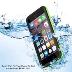 Apple IPhone 7/6s/6 Waterproof Case, PUNKcase CRYSTAL 2.0 Light GreenW/ Attached Screen Protector| Warranty -Phone Vibe Shop Underwater ea27621d 9353 4627 974b 301bf668f820