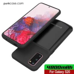 PunkJuice S20 Battery Case All Black - Fast Charging Power Juice Bank With 4800mAh 16 PunkJuice S20 Battery Case All Black - Fast Charging Power Juice Bank With 4800mAh -Phone Vibe Shop View 1 Punkjuice Galaxy S20