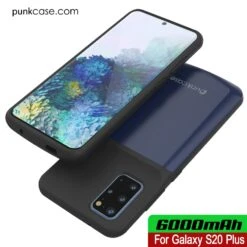 PunkJuice S20+ Plus Battery Case All Blue - Fast Charging Power Juice Bank With 6000mAh -Phone Vibe Shop View 1 Punkjuice Galaxy S20 Plus 3974b4b5 e7ad 4b3b a9ab aac86c5b23e4