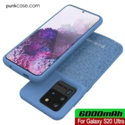 PunkJuice S20 Ultra Battery Case Patterned Blue - Fast Charging Power Juice Bank With 6000mAh -Phone Vibe Shop View 1 Punkjuice Galaxy S20 Ultra a03afcf3 0d46 4633 ab6f 4284c591bbc4