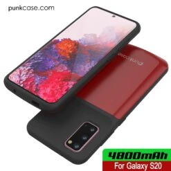 PunkJuice S20 Battery Case Red - Fast Charging Power Juice Bank With 4800mAh -Phone Vibe Shop View 1 Punkjuice Galaxy S20 c369efab 9581 4641 a63c ab4ab3738675
