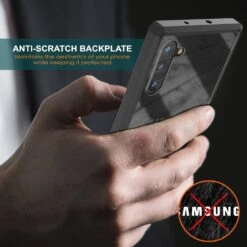 Galaxy Note 10 Punkcase Lucid-2.0 Series Slim Fit Armor Black Case Cover -Phone Vibe Shop View 2 Lucid 2 Galaxy Note 10 b1891f64 00dc 4c34 b4fa 4232764cbb5f