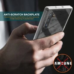 Galaxy Note 20 Punkcase Lucid-2.0 Series Slim Fit Armor Clear Case Cover -Phone Vibe Shop View 2 Lucid 2 Galaxy Note 10 e88b3cc3 e132 456e 8380 07600b5c2e75