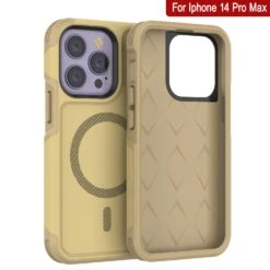 PunkCase IPhone 14 Pro Max Case, [Spartan 2.0 Series] Clear Rugged Heavy Duty Cover W/Built In Screen Protector [Yellow] -Phone Vibe Shop View 2 Spartan 2 Iphone 14 Pro max a228dd68 8889 4b83 a9ba e28d7b815f6a