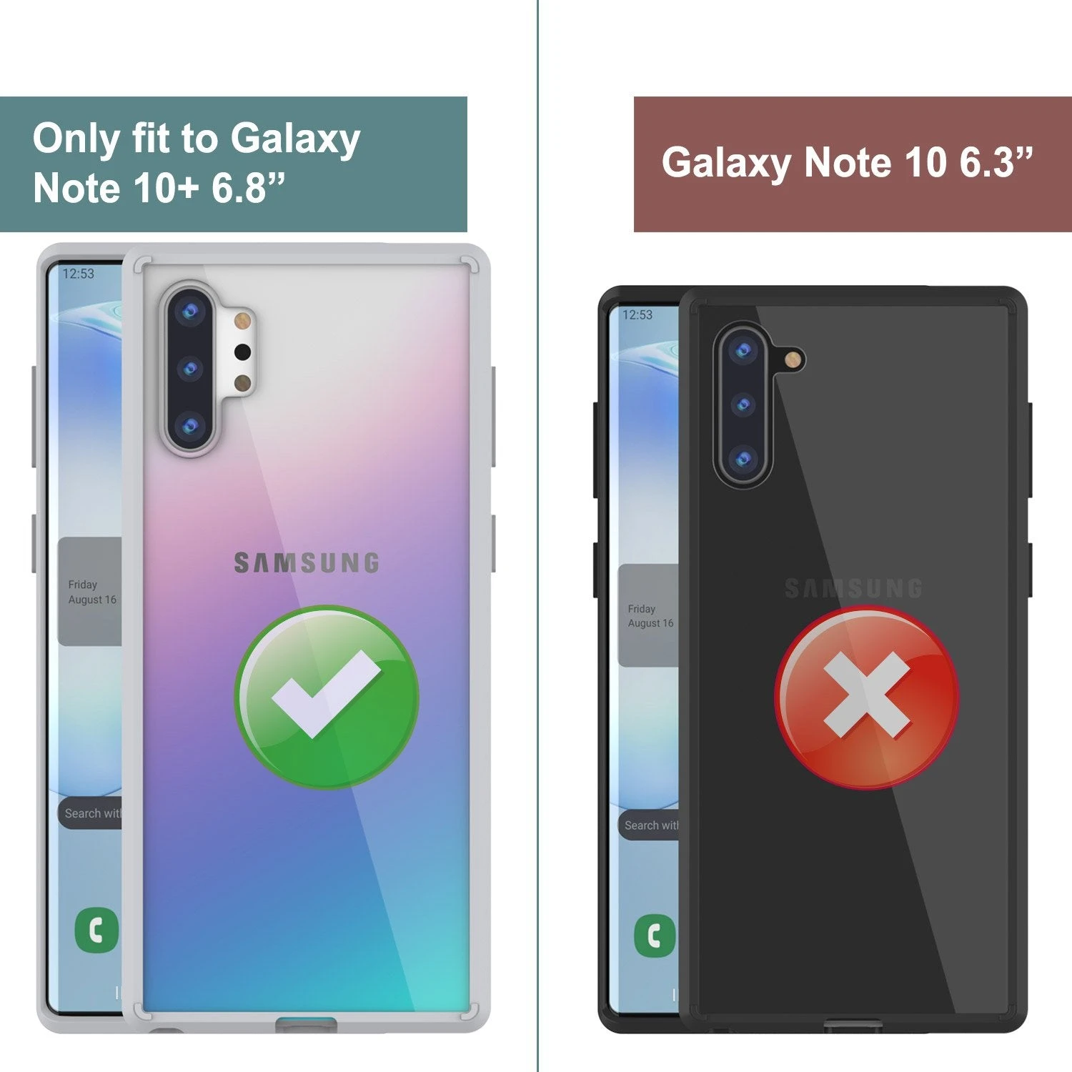 Galaxy Note 10+ Plus Punkcase Lucid-2.0 Series Slim Fit Armor White Case Cover 11 Galaxy Note 10+ Plus Punkcase Lucid-2.0 Series Slim Fit Armor White Case Cover - Image 9