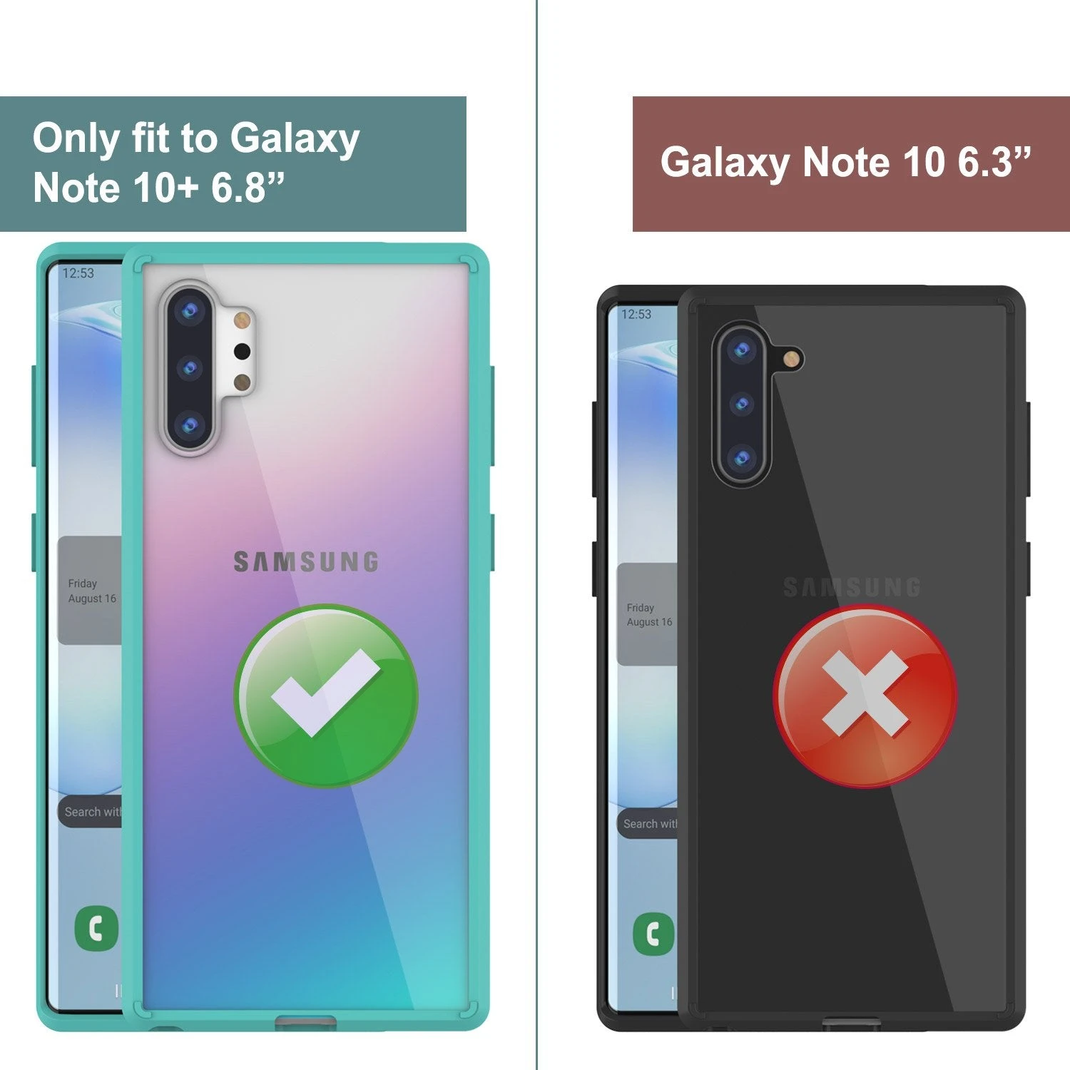 Galaxy Note 10+ Plus Punkcase Lucid-2.0 Series Slim Fit Armor Teal Case Cover 10 Galaxy Note 10+ Plus Punkcase Lucid-2.0 Series Slim Fit Armor Teal Case Cover - Image 8