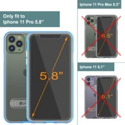 IPhone 11 Pro Case, PUNKcase [LUCID 3.0 Series] [Slim Fit] Armor Cover W/ Integrated Screen Protector [Blue] -Phone Vibe Shop View 3 Lucid 3 Iphone 11 Pro ae82f9e3 7eec 485d 9644 446bf56d9df6