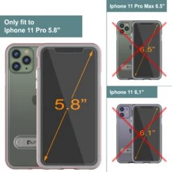 IPhone 11 Pro Case, PUNKcase [LUCID 3.0 Series] [Slim Fit] Armor Cover W/ Integrated Screen Protector [Rose Gold] -Phone Vibe Shop View 3 Lucid 3 Iphone 11 Pro ee309c20 6726 438e b433 ef2dbcc7256f