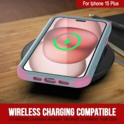 Punkcase For IPhone 15 Plus Belt Clip Multilayer Holster Case [Patron Series] [Mint-Pink] -Phone Vibe Shop View 5 Patron Iphone 15 Plus 1c6273a8 58f2 4172 afd4 6fb4585fb166