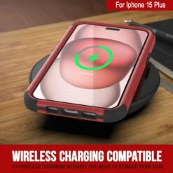 Punkcase For IPhone 15 Plus Belt Clip Multilayer Holster Case [Patron Series] [Red-Black] -Phone Vibe Shop View 5 Patron Iphone 15 Plus a59fe70f 13ba 46b1 a92a 54aa290146f8