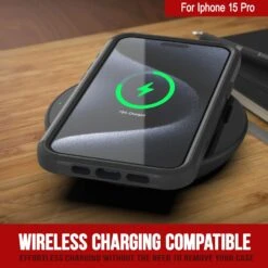 Punkcase For IPhone 15 Pro Belt Clip Multilayer Holster Case [Patron Series] [Black] -Phone Vibe Shop View 5 Patron Iphone 15 Pro ba26a5a0 3f70 4ed5 8f6a c67dd5deb80d