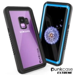 Galaxy S9 Waterproof Case, Punkcase [Extreme Series] [Slim Fit] [IP68 Certified] [Shockproof] [Snowproof] [Dirproof] Armor Cover [Light Blue] -Phone Vibe Shop View Extreame Case Galaxy S9 0b99ff6f d956 4780 a360 bbc04c9a550a