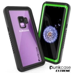 Galaxy S9 PLUS Waterproof Case, Punkcase [Extreme Series] [Slim Fit] [IP68 Certified] [Shockproof] [Snowproof] [Dirproof] Armor Cover W/ Built In Screen Protector For Samsung Galaxy S9+ [Light Green] -Phone Vibe Shop View Extreame Case Galaxy S9 ed2edcc2 6ab0 43e7 8ae3 d10e389c5bec