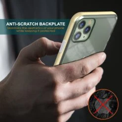 IPhone 12 Pro Max Case, PUNKcase [LUCID 3.0 Series] [Slim Fit] Protective Cover W/ Integrated Screen Protector [Gold] -Phone Vibe Shop View Lucid 3 Iphone 11 pro Max 5459f117 035c 4b5b afd7 7cb1fa694b76