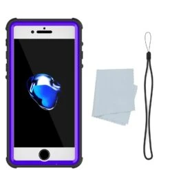 IPhone 8+ Plus Waterproof Case, PUNKcase CRYSTAL Purple W/ Attached Screen Protector| Warranty 15 IPhone 8+ Plus Waterproof Case, PUNKcase CRYSTAL Purple W/ Attached Screen Protector| Warranty -Phone Vibe Shop acessories crystal iphone 7plus 07a77864 72a0 468c 9fb0 75cb7b0f31ea
